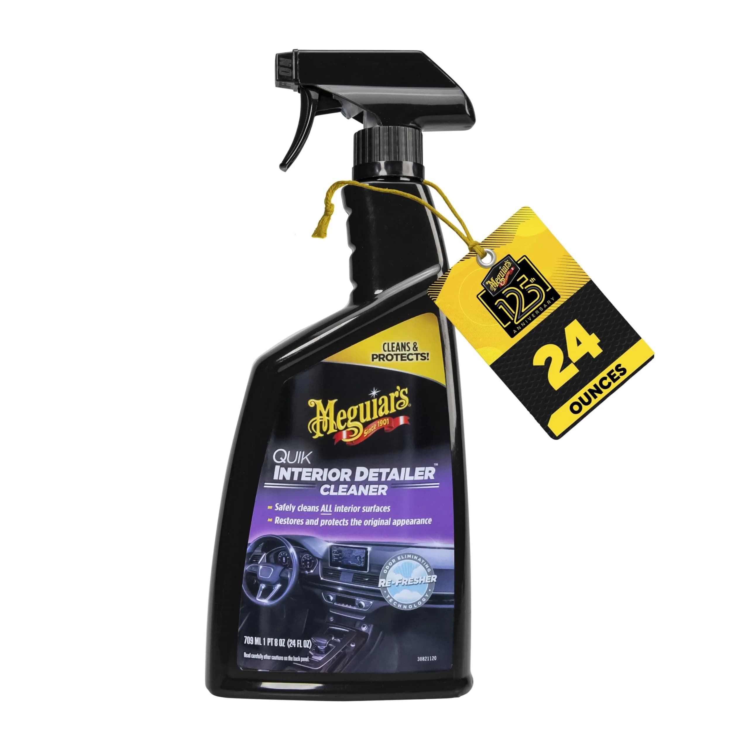 Meguiar's Quik Interior Detailer Cleaner 710ml (24 Fl Oz) | Cleans & Protects All Interior Surfaces - main product image