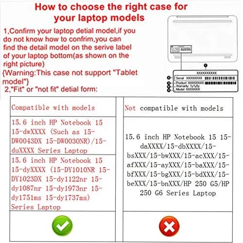 Alapmk Protective Case for HP Notebook 15 15-dwXXXX 15.6" (Galaxy) | Fits 15-dw, 15-dy, 15-ef, 15-fq, 250 G8, 255 G8 Models thumbnail 2