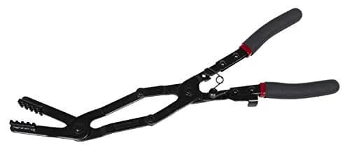 Lisle 17370 35 Degree Long Hose Clamp Pliers with Ratcheting Lock | 43.18 cm (17 in) Length thumbnail 1