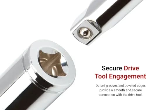 TEKTON 1/4 Inch Drive x 1/4 Inch 6-Point Socket | Chrome-Plated Alloy Steel, Shallow, Exact Fit thumbnail 4