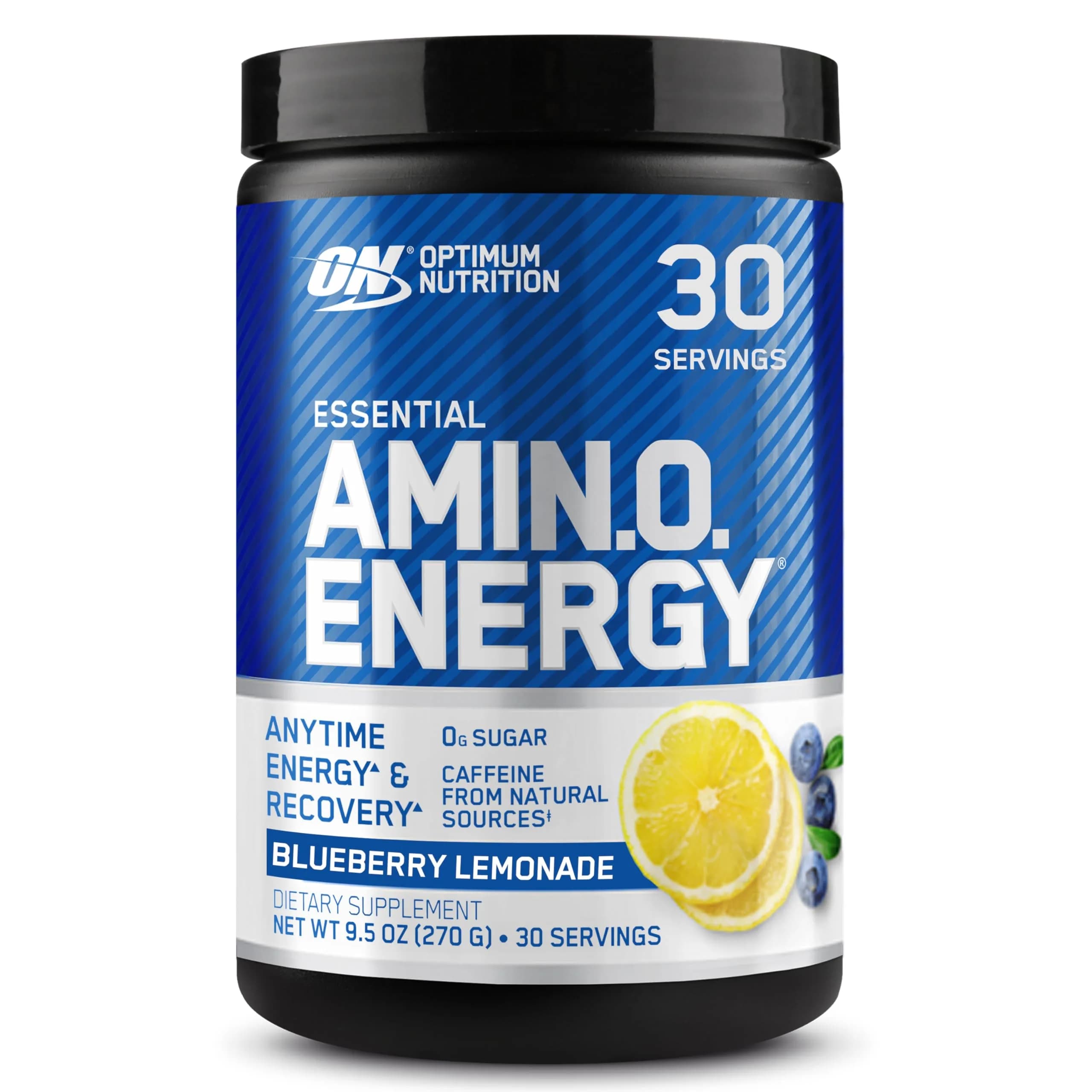 Optimum Nutrition Amino Energy Blueberry Lemonade 9.5oz | USA Imported Energy & Focus Supplement - main product image