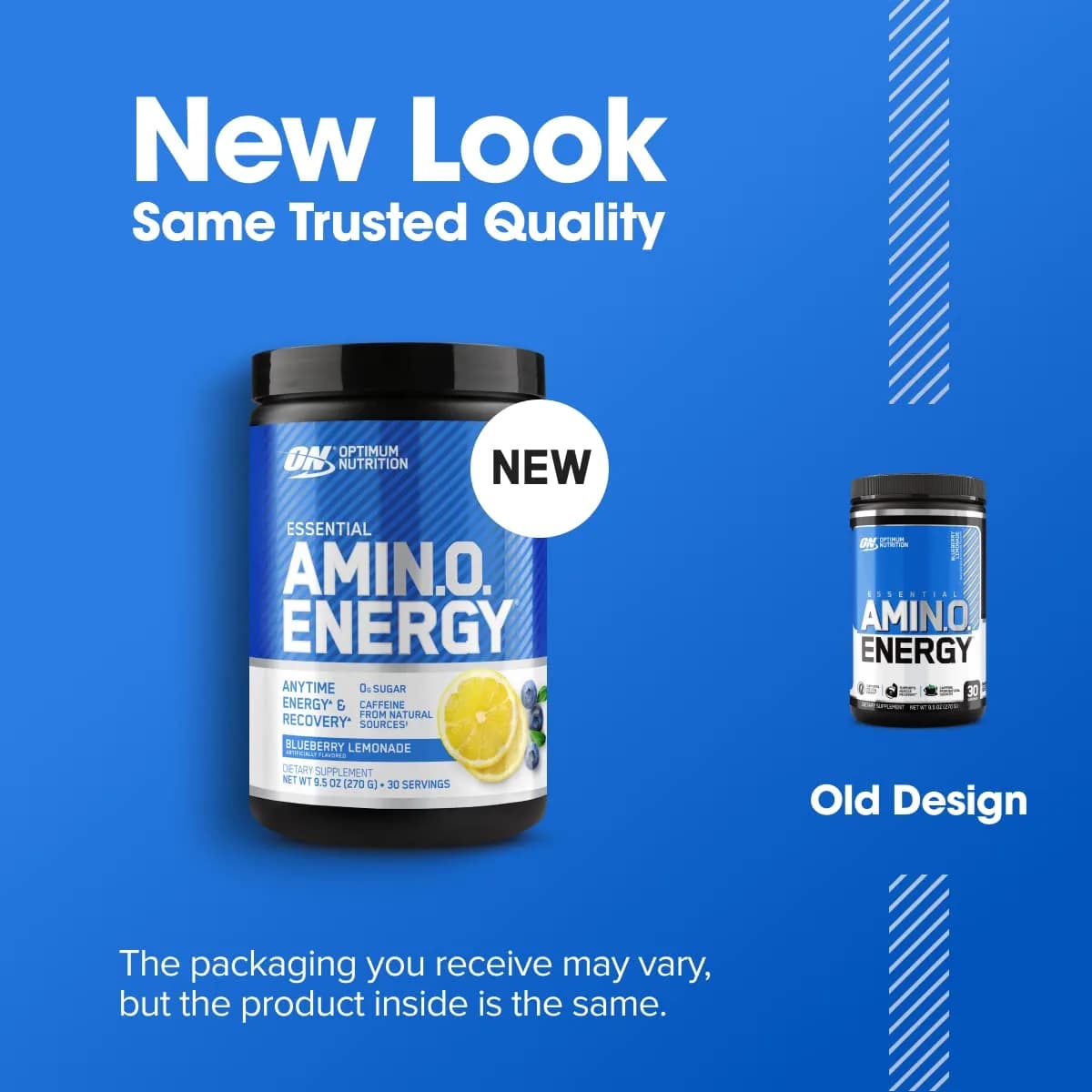 Optimum Nutrition Amino Energy Blueberry Lemonade 9.5oz | USA Imported Energy & Focus Supplement - view 5