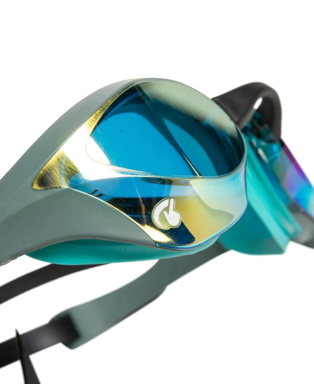 ARENA Cobra Ultra Swipe Racing Swim Goggles - Yellow Copper/Gold, Anti-fog Non-mirrored - view 4
