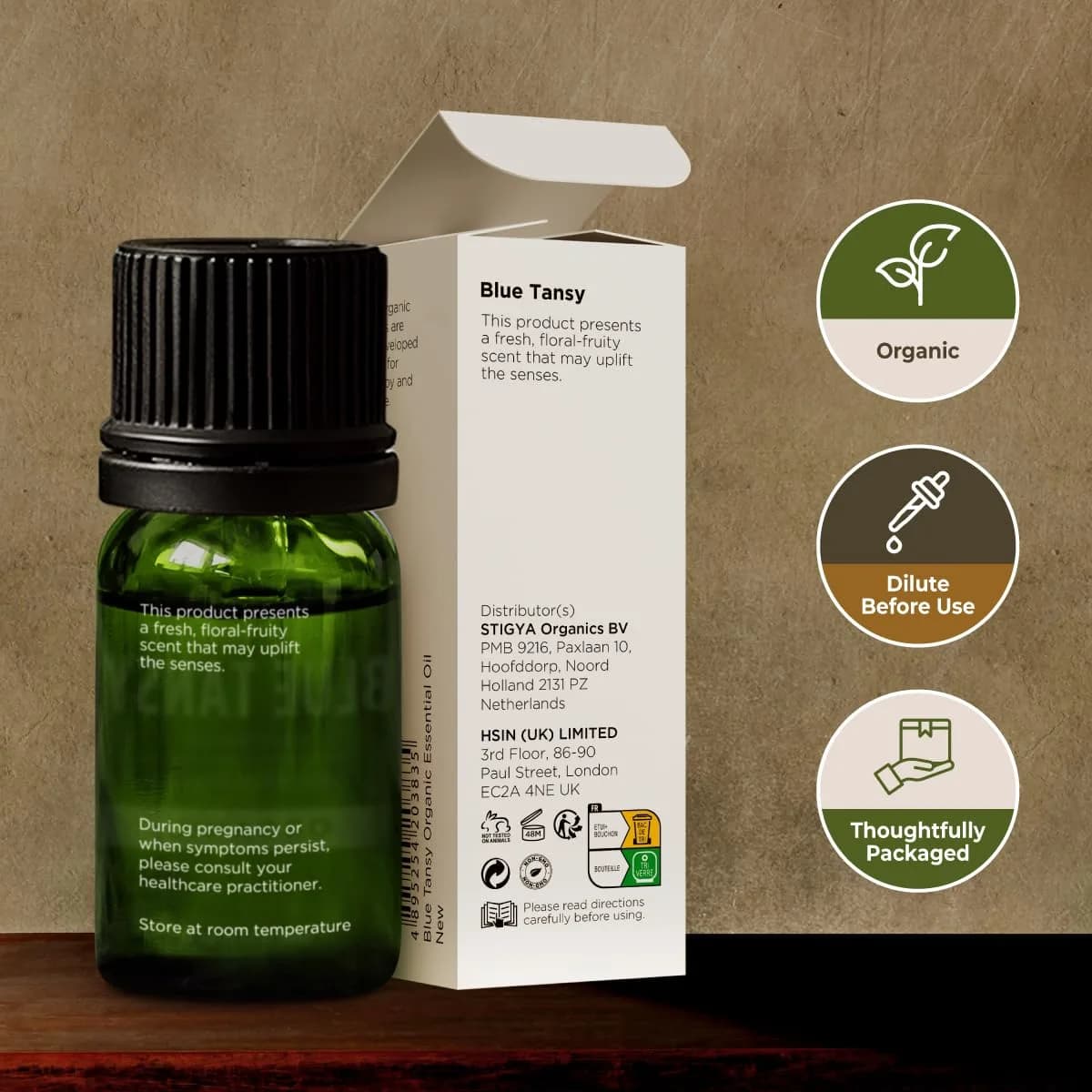 Gya Labs Blue Tansy Essential Oil (0.17 Fl Oz / 5 ml) | Pure Moroccan Oil for Skin, Diffuser & Candle Making - view 5