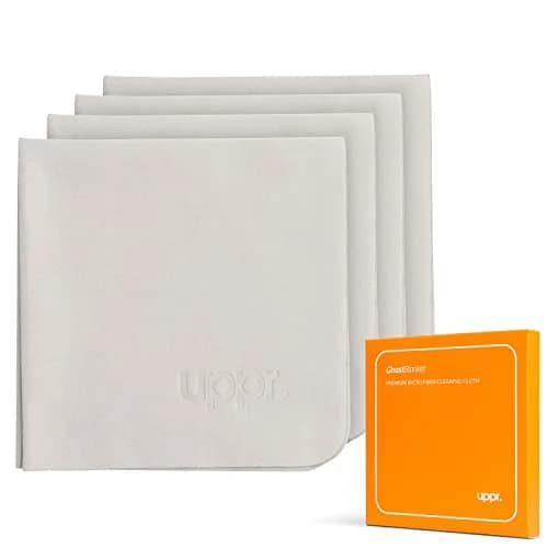 UPPERCASE GhostBlanket Microfiber Cleaning Cloths 16cm x 16cm (4 Pack) | Streak-Free Screen Cleaning thumbnail 1