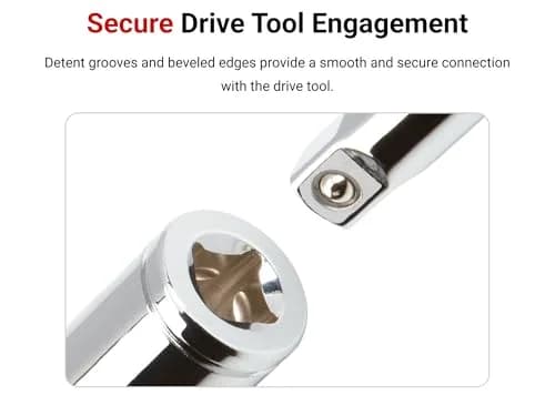 TEKTON 1/4 Inch Drive x 12 Inch Extension | Heavy-Duty Power Tool Accessory thumbnail 5