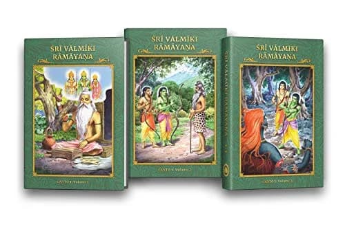 Sri Valmiki Ramayana (Canto 1 - Bala-kanda in 3 Volumes) Hardcover | Original Sanskrit Text, Roman Transliteration, English Translation thumbnail 1