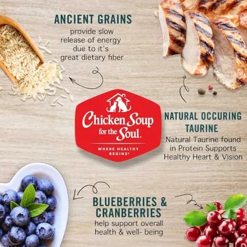 Chicken Soup for the Soul Indoor Cat Food 4.5lb | Supports Hairball & Digestive Health thumbnail 4