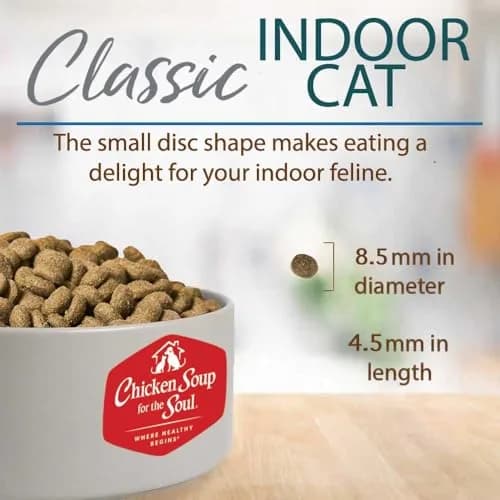 Chicken Soup for the Soul Indoor Cat Food 4.5lb | Supports Hairball & Digestive Health thumbnail 7