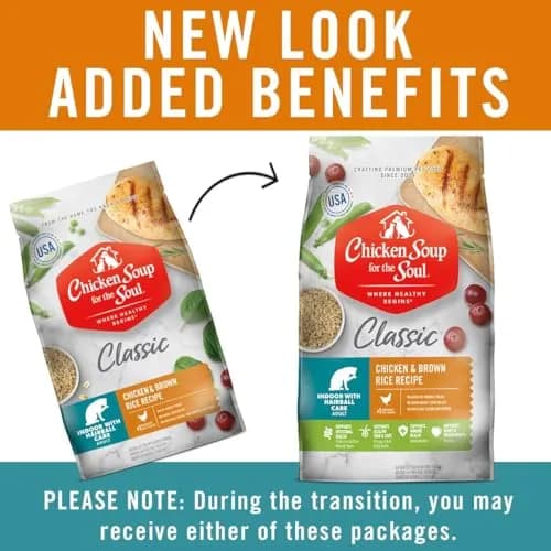 Chicken Soup for the Soul Indoor Cat Food 4.5lb | Supports Hairball & Digestive Health thumbnail 2