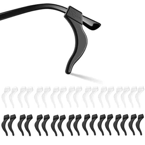 SMARTTOP Silicone Eyeglass Ear Grip 20 Pairs | Anti-Slip, Comfortable, Unisex thumbnail 1