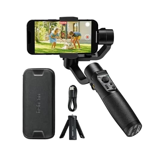 Hohem iSteady Mobile Plus Phone Gimbal with Ultra-Wide-Angle Mode | 3-Axis Stabilizer for Smooth Video Capture thumbnail 1