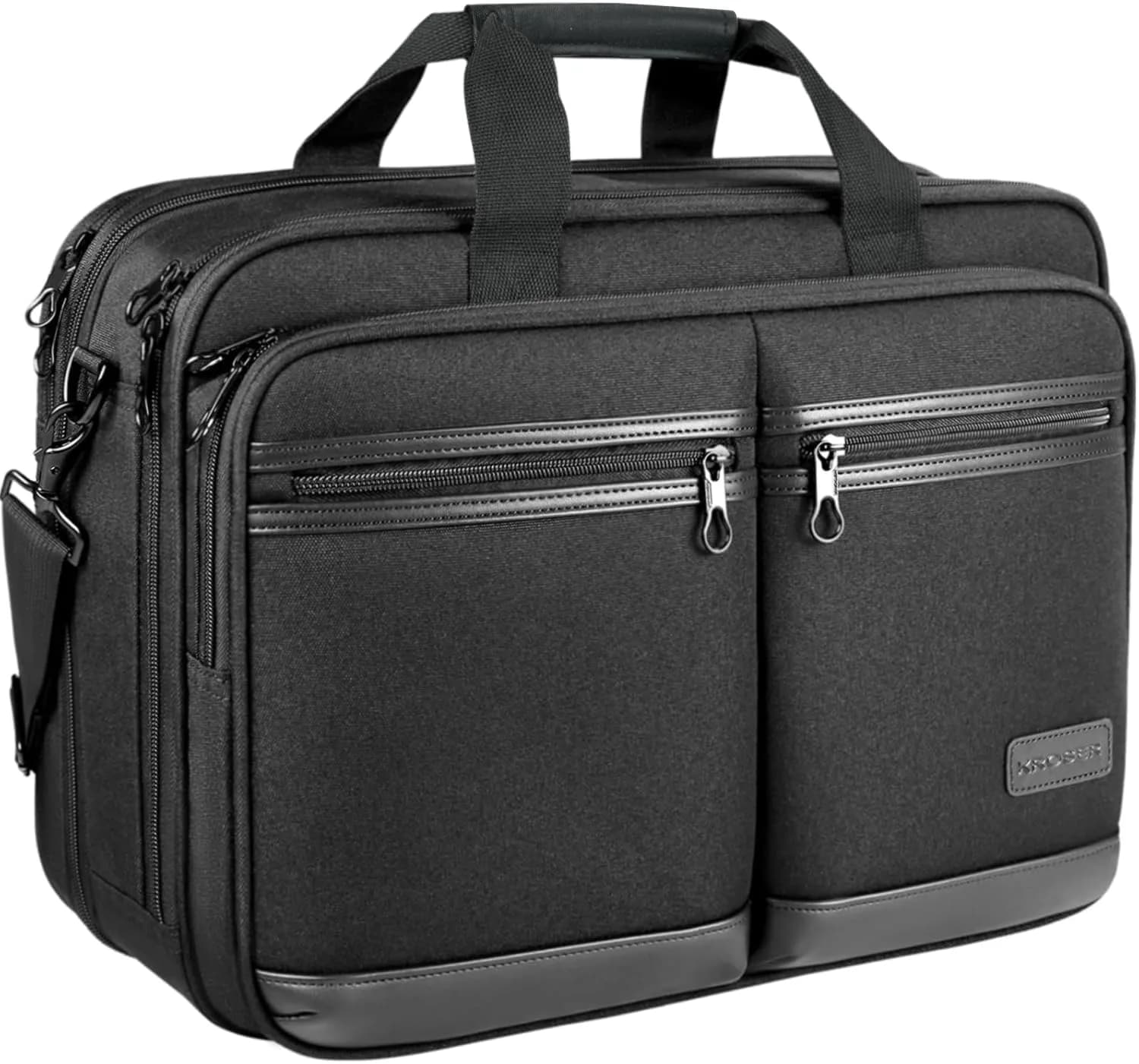 KROSER 17.3 Inch Laptop Computer Bag | Water-Repellent Briefcase with RFID Protection - main product image