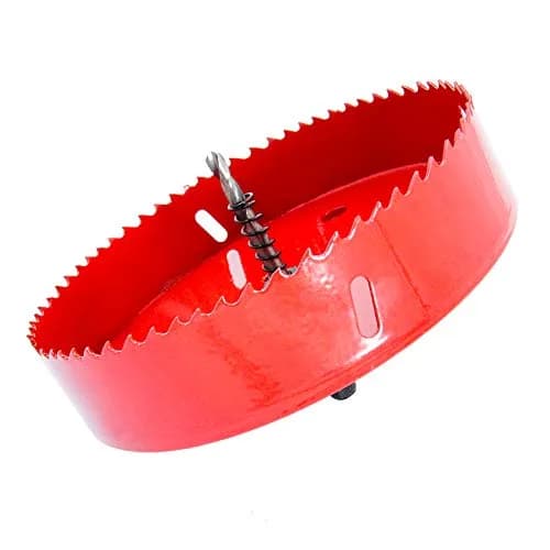 Laiwei Hole Saw Drill Bit 6-1/2" (165mm) | High-Speed Bi-Metal Cutter for Wood & PVC thumbnail 1
