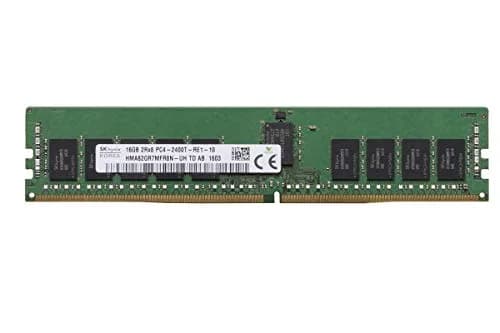 SK Hynix 16GB DDR4-2400 ECC RDIMM Server Memory | 2Rx8 PC4-19200T-R CL17 thumbnail 1