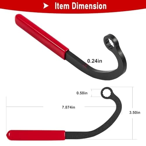 Camoo 13mm Injection Pump and Idle Lock Nut Wrench | Offset Wrench for Cummins 5.9L Diesel Engines thumbnail 3