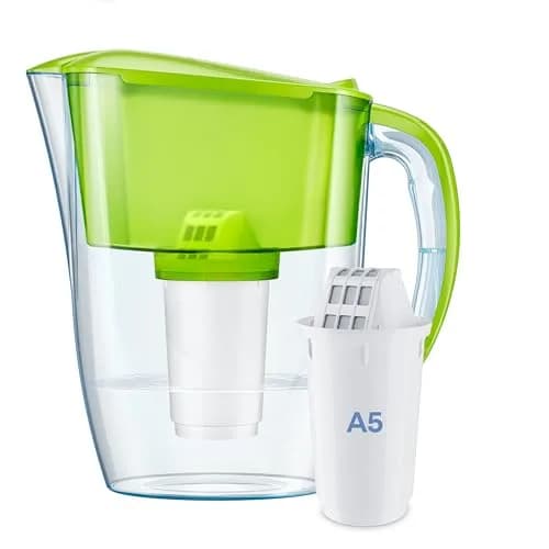 AQUAPHOR Smile Compact Fridge Water Filter Jug 2.9 L | Reduces Limescale & Heavy Metals thumbnail 2