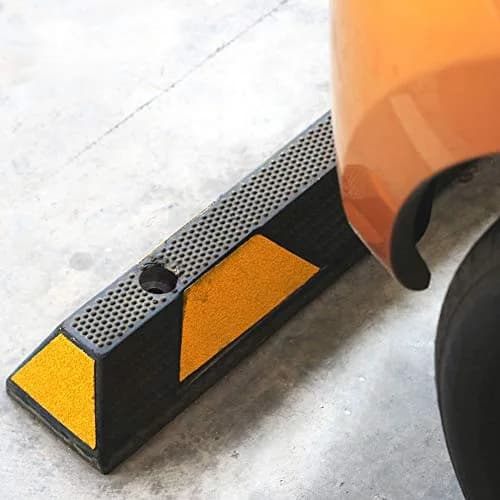 Pyle Heavy Duty Rubber Parking Lot Stopper 72 Inch | Extra Wide Vehicle Wheel Stop for Garage & Driveway thumbnail 8