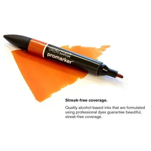 Winsor & Newton ProMarker Set, 6 Count, Landscape | Alcohol-Based Ink Markers for Drawing & Crafting thumbnail 3