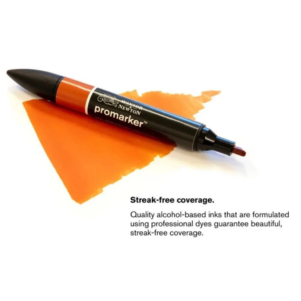 Winsor & Newton ProMarker Set, 6 Count, Landscape | Alcohol-Based Ink Markers for Drawing & Crafting - view 3