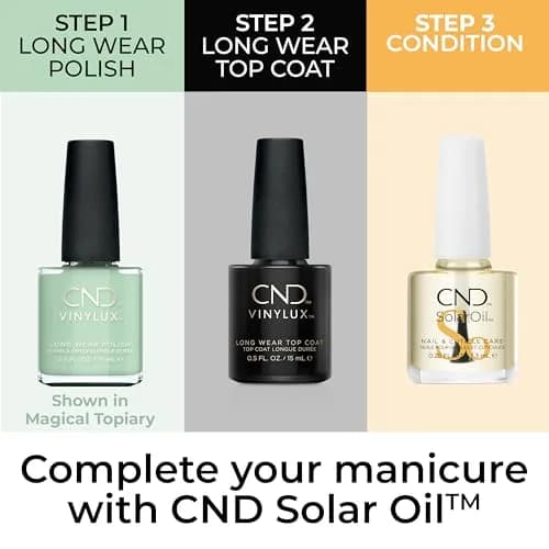 CND Vinylux Longwear Green Nail Polish Aura 0.5 fl oz | High Shine, 7+ Days thumbnail 5