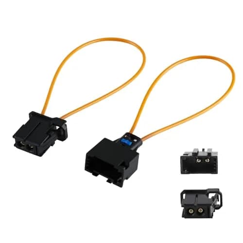 kithing MOST Optical Fiber Loop Bypass Adapter 2-Pack | Diagnose Car Fiber Optic Network Issues thumbnail 1