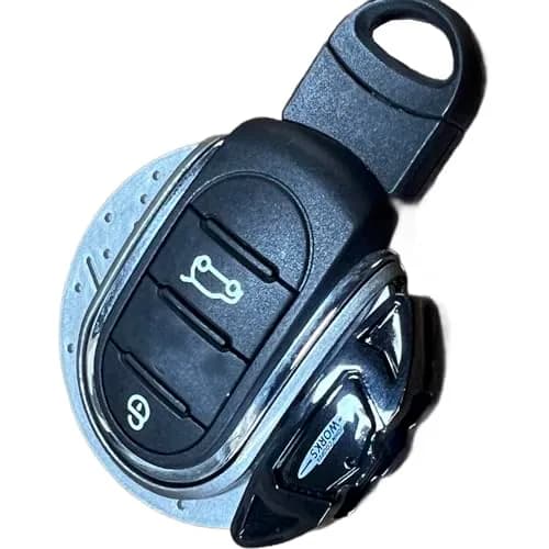 YaaGoo Black Keychain Key Cover Case for Mini Cooper F54-F60 | Genuine ABS Protection thumbnail 1