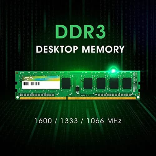 SP Silicon Power DDR3 16GB (2x8GB) 1600MHz Unbuffered UDIMM for Desktop | Low Power, High Compatibility thumbnail 2