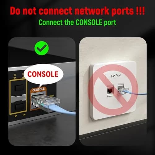 OIKWAN USB Cisco Console Cable 3.66m (12ft) | FTDI Chipset for Network Devices thumbnail 2