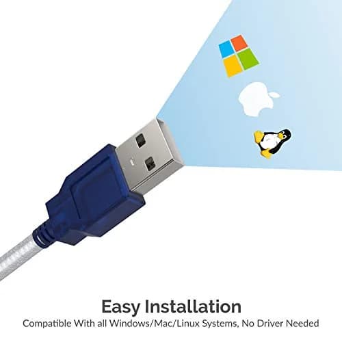 Sabrent USB 2.0 to Serial DB9 RS232 Converter Cable 1.83m (6ft) | Prolific Chipset, Plug & Play thumbnail 8
