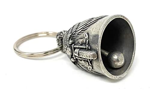 Bravo Bells Motorcycle Angel Biker Bell with Split Ring & Bag | 1.0 oz (28.35 g) thumbnail 3