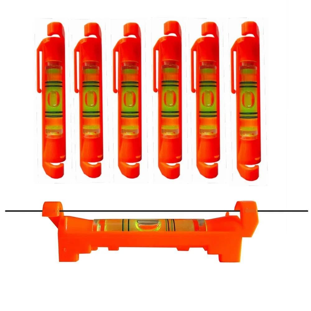 YOTOM 7 pcs Hanging Bubble Line Level 7.6 cm (3 inch) | Durable ABS Plastic for Trades & DIY - main product image