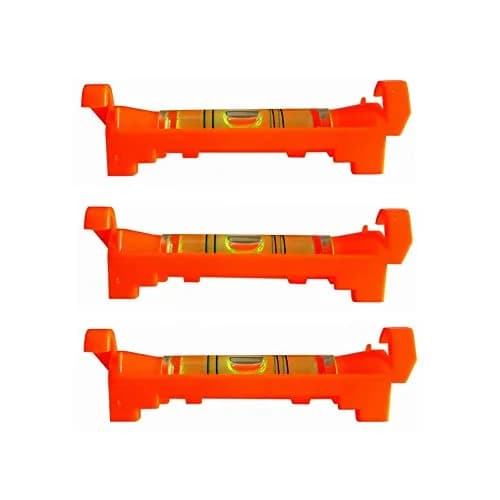 YOTOM 7 pcs Hanging Bubble Line Level 7.6 cm (3 inch) | Durable ABS Plastic for Trades & DIY thumbnail 3