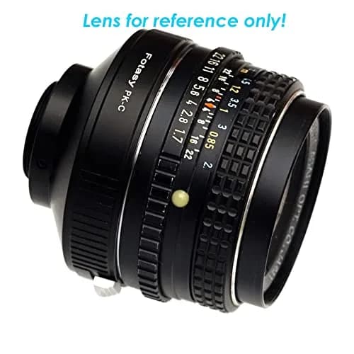 Fotasy Pentax PK to C Mount Adapter with Copper Mount | 60mm (2.36in) Length thumbnail 4