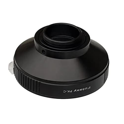 Fotasy Pentax PK to C Mount Adapter with Copper Mount | 60mm (2.36in) Length thumbnail 3