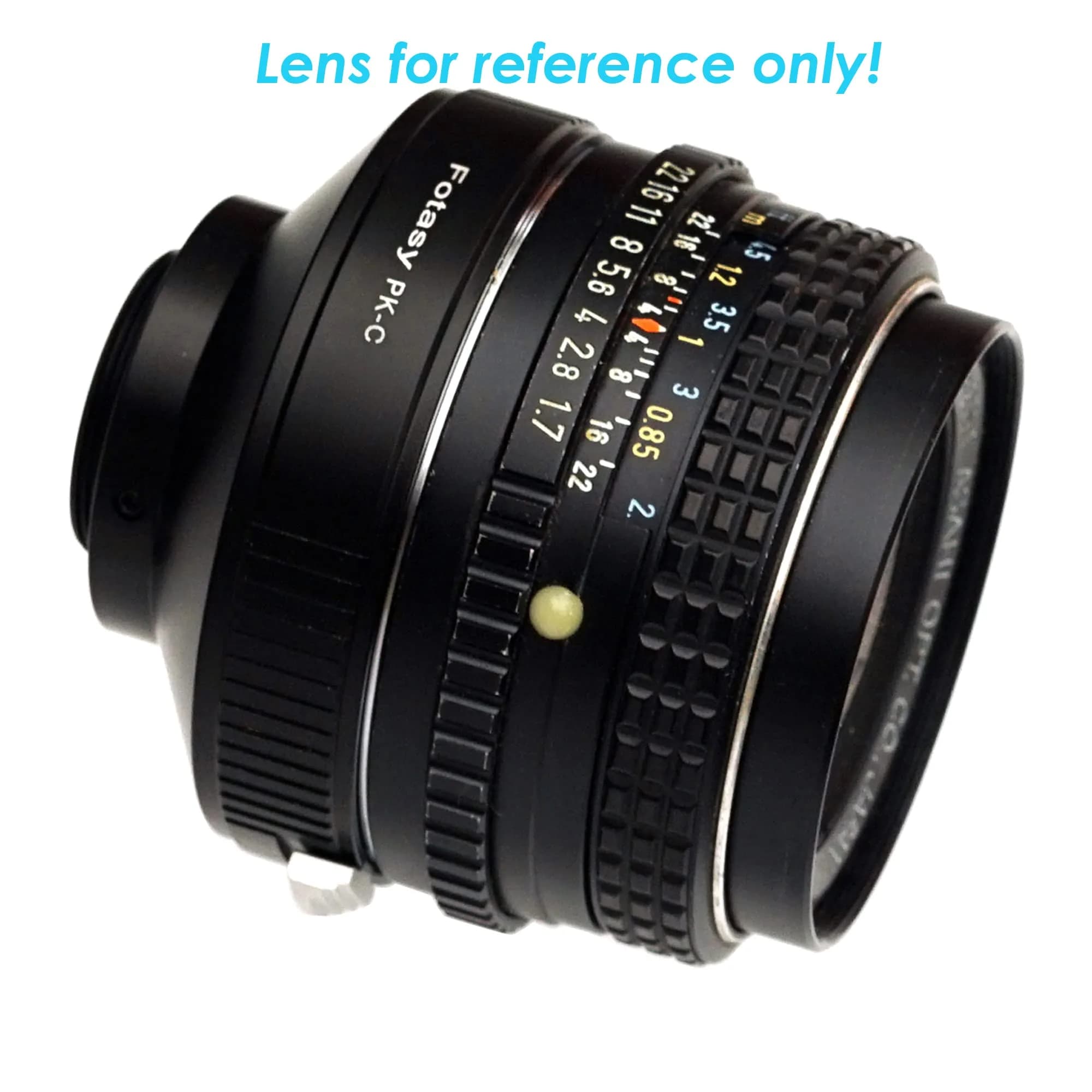 Fotasy Pentax PK to C Mount Adapter with Copper Mount | 60mm (2.36in) Length - view 4