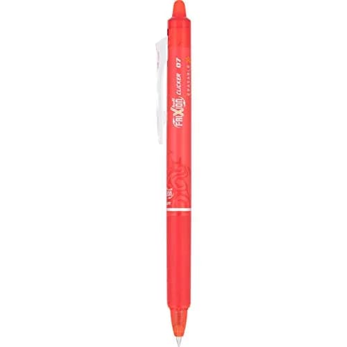 PILOT FriXion Clicker Erasable Gel Pens, Red Ink, 0.7mm Fine Point, 6-Pack | Smooth Ink Flow for Students & Professionals thumbnail 2