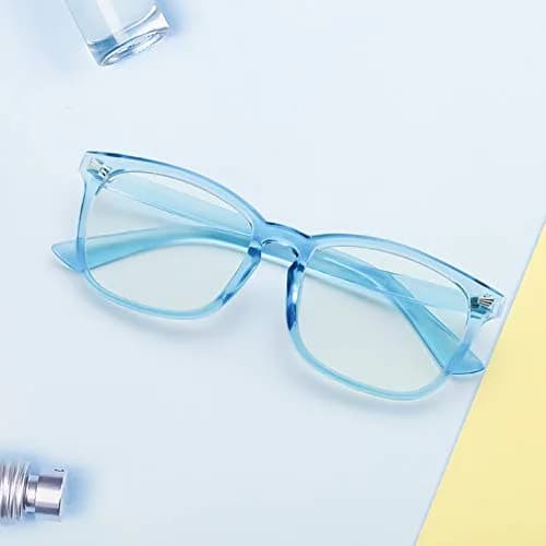 Cyxus Blue Light Blocking Glasses for Women Men Reduce Eye Strain | Stylish Square Frame & UV Protection thumbnail 8