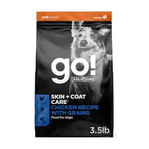 Go! Solutions Skin + Coat Care Chicken Dry Dog Food, 3.5 lb | Supports Healthy Skin & Shiny Coat thumbnail 1