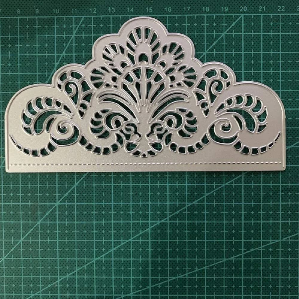 DIY Scrapbooking Artist Lace Shape Cutting Dies 1 set | Creative Paper Craft Tool (70-120 chars) — Lace Shape