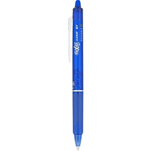 Pilot FriXion Clicker Erasable Gel Pens, Fine Point (0.7mm), Blue Ink, 6-Pack | Smooth Writing for Students & Office thumbnail 2