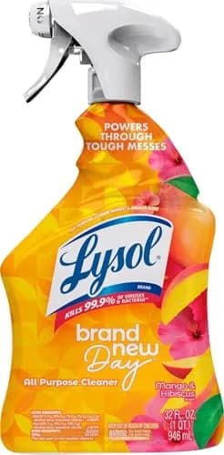 Lysol All Purpose Cleaner Spray, 2.27 kg (2 lb) Mango & Hibiscus Scent | Kills 99.9% of Viruses & Bacteria thumbnail 1
