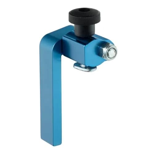 POWERTEC 3" Fence Flip Stop for Table Saw, Miter Saw, and Drill Press, T Track Accessories for Woodworking, 1PK (71367) | Universal T-Track Flip Stop thumbnail 1