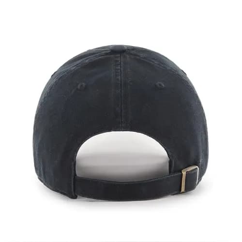 47 Detroit Tigers Black with Orange Outline Adjustable Baseball Cap | Unisex Sports Fan Hat thumbnail 2
