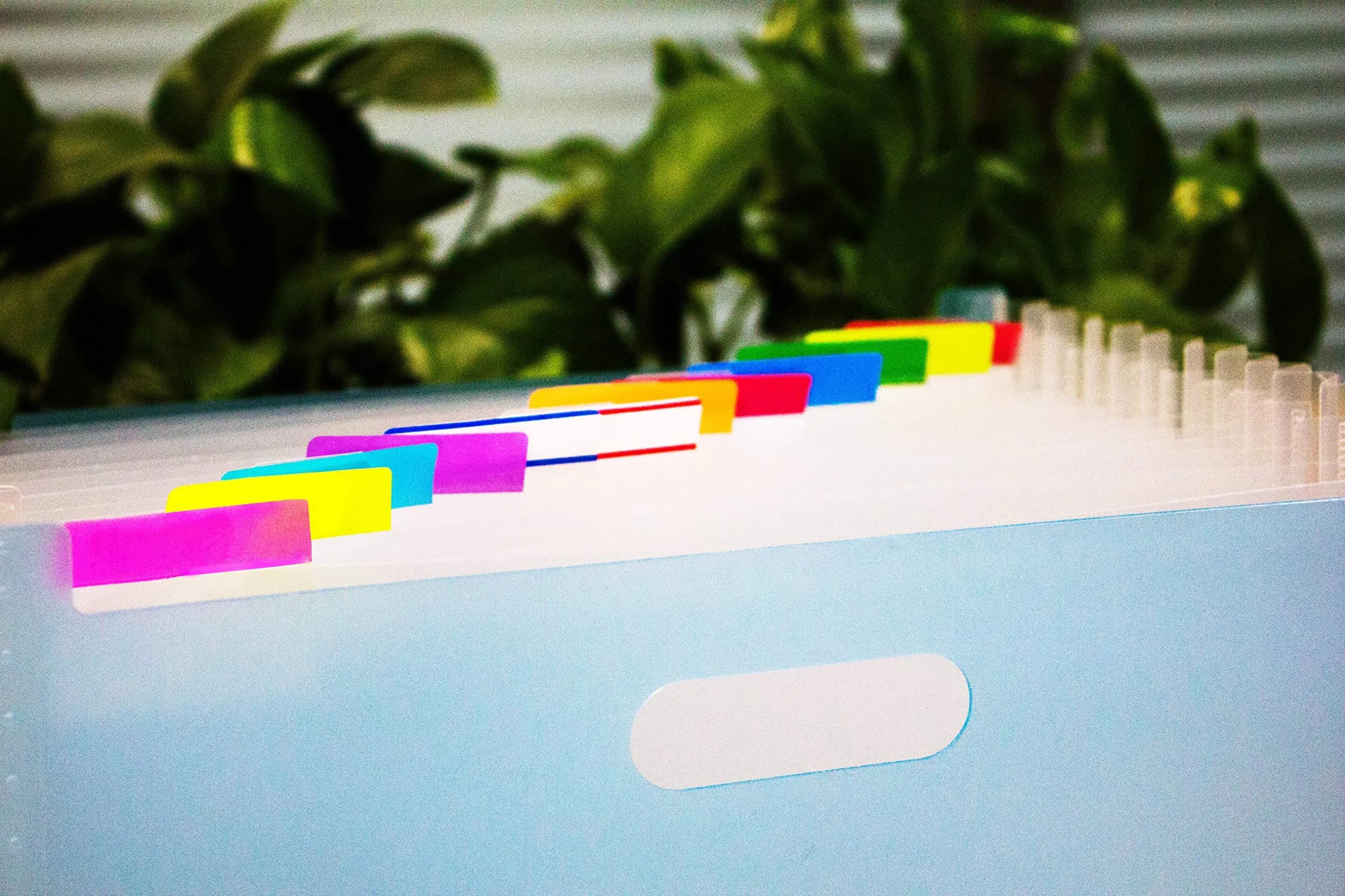 ELII 480 Pcs Vibrant Morandi Tabs 5.1cm (2 Inch) Sticky Index Tabs, Writable & Repositionable Page Markers (12 Colors) - view 8