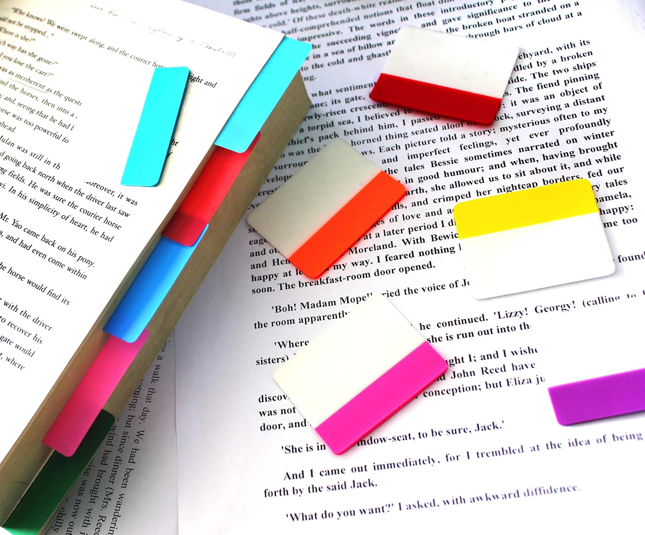 ELII 480 Pcs Vibrant Morandi Tabs 5.1cm (2 Inch) Sticky Index Tabs, Writable & Repositionable Page Markers (12 Colors) - view 9