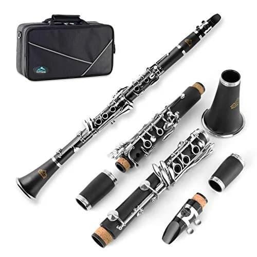 EASTROCK Bb Clarinet 17 Keys ABS Material | Beginner & Student-Friendly, Durable (70-120 chars) thumbnail 4