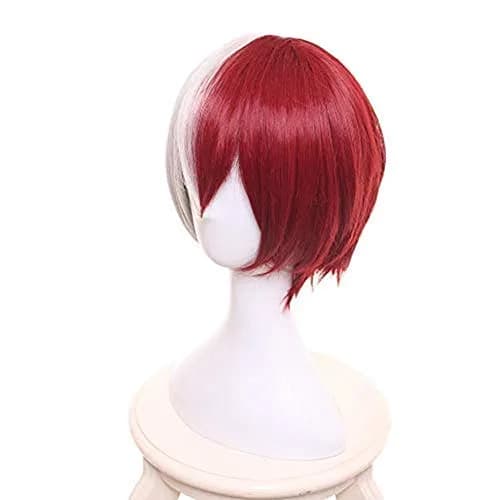 ZGNGLIZ Anime Cosplay Wig Dark Green Short Curly Synthetic Hair | Perfect for Halloween & Cosplay (54-61cm) thumbnail 2