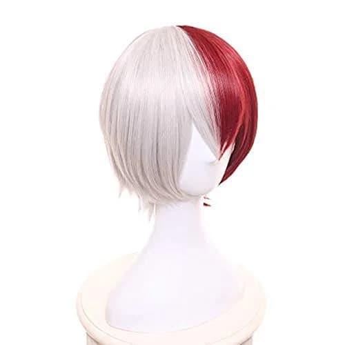 ZGNGLIZ Anime Cosplay Wig Dark Green Short Curly Synthetic Hair | Perfect for Halloween & Cosplay (54-61cm) thumbnail 3