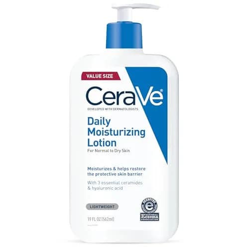 CeraVe Daily Moisturizing Lotion for Dry Skin 562ml (19 Fl Oz) | Fragrance-Free, Oil-Free, Non-Comedogenic thumbnail 1